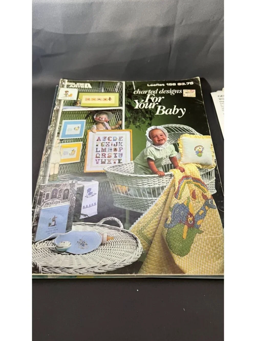 Vintage Cross-Stitch Leaflets Bundle Canterbury Designs Baby Patterns